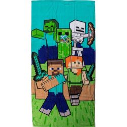 MINECRAFT плажна кърпа