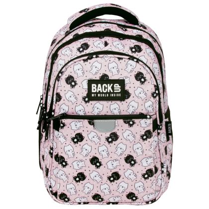 BackUP Black and White ученическа раница 6 P 32