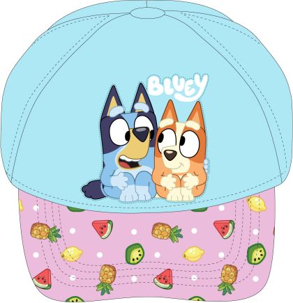 BLUEY шапка с козирка за момиче