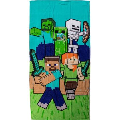 MINECRAFT плажна кърпа