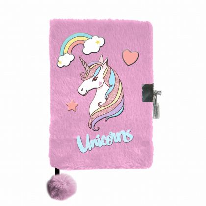 PASO UNICORN плюшен таен дневник