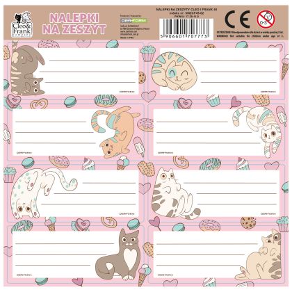 Етикети CLEO and FRANK 45