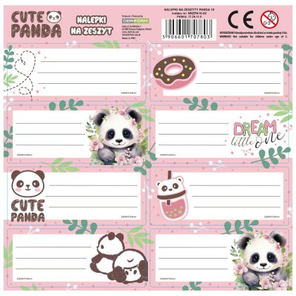 Етикети PANDA 10
