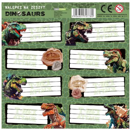 Етикети DINOSAUR 20