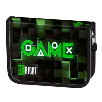 St. Right Green Game несесер с 1 цип