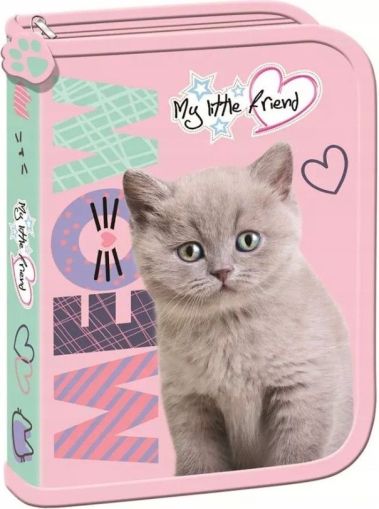 My Little Friend Fluffy Kitty  несесер с 1 цип