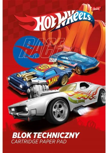 HOT WHEELS блок за рисуване А4