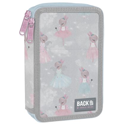 BACKUP 4 DW 82 Ballerina несесер с 2 ципа, ПЪЛЕН