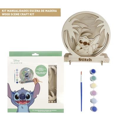 STITCH дървени фигури за оцветяване