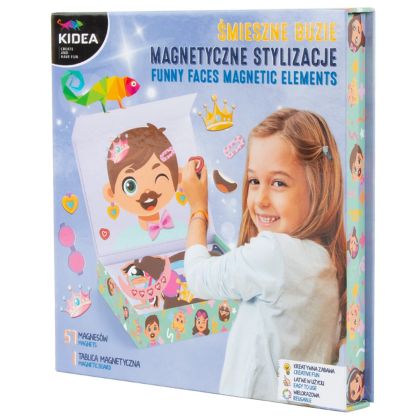 KIDEA забавни магнитни лица