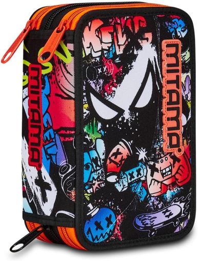 MITAMA Spider King несесер с 3 ципа, ПЪЛЕН