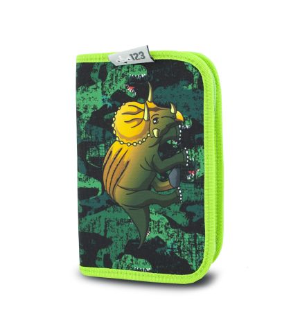 ABC123 DINO несесер с 1 цип, ПЪЛЕН