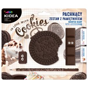 KIDEA ароматен дневник с аксесоари бисквитка
