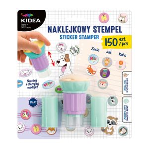 KIDEA печат за стикери 150 бр.