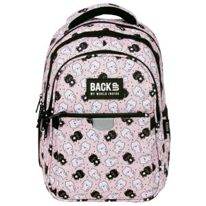 BackUP Black and White ученическа раница 6 P 32