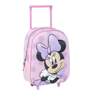 MINNIE 3D малка раница с колела