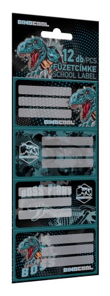 LIZZY CARD DINO COOL Boss етикети