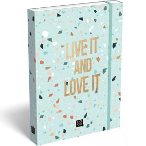 CORNELL TERRAZZO GOLD кутия с ластик