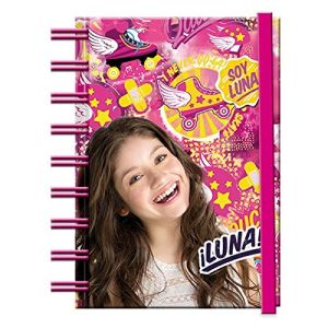 SOY LUNA бележник с ластик