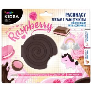 KIDEA ароматен дневник с аксесоари Малинов крем