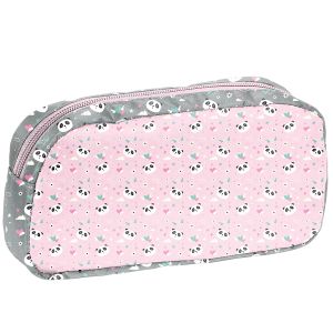 PASO PANDA несесер с 1 цип, мек