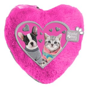 STUDIO PETS плюшен несесер-сърце