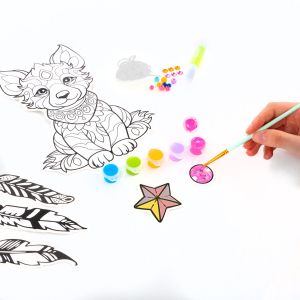 KIDEA мистичен ловец на сънища, светещ на тъмно