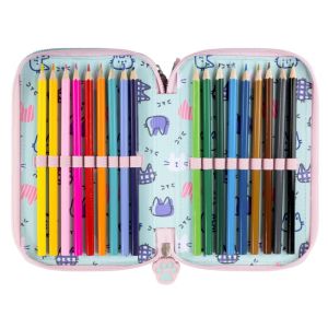 My Little Friend Fluffy Kitty несесер с 3 ципа, ПЪЛЕН