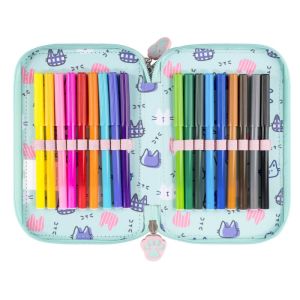 My Little Friend Fluffy Kitty несесер с 3 ципа, ПЪЛЕН