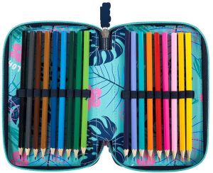 Stitch Stay Cool несесер с 3 ципа, ПЪЛЕН