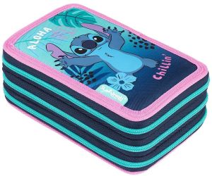 Stitch Stay Cool несесер с 3 ципа, ПЪЛЕН