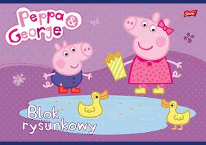 PEPPA PIG блок за рисуване А4