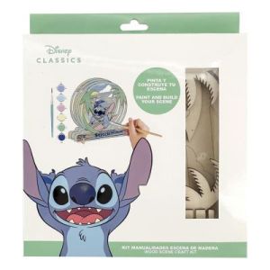 STITCH дървени фигури за оцветяване