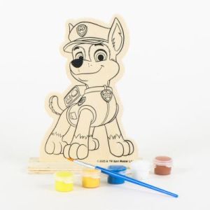 PAW PATROL дървени фигури за оцветяване