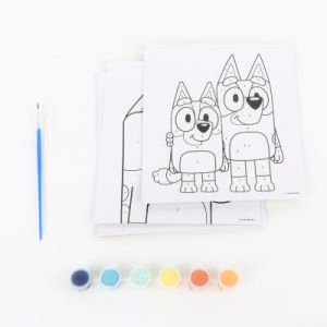 BLUEY творчески комплект - рисуване по номера