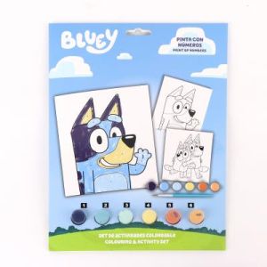 BLUEY творчески комплект - рисуване по номера