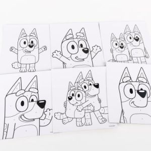 BLUEY творчески комплект - рисуване по номера