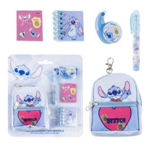 STITCH комплект мини раница-портмоне с аксесоари