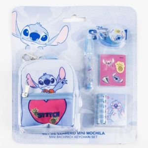 STITCH комплект мини раница-портмоне с аксесоари
