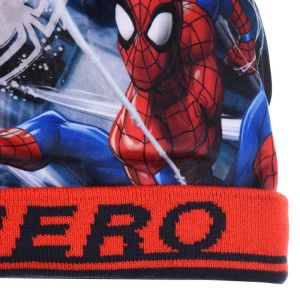 SPIDERMAN HERO шапка с помпон