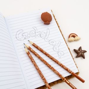 KIDEA ароматизирани моливи с гуми Шоколад