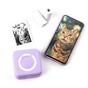 KIDEA термичен принтер лилав