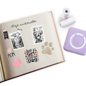 KIDEA термичен принтер лилав