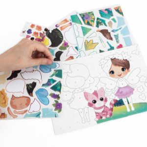 KIDEA игра със стикери по номера Еднорог