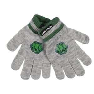 MINECRAFT комплект шапка и ръкавици