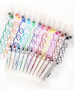 Bambino флумастери с печати 12 цв.