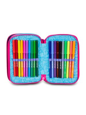 MITAMA Rainbow Cat несесер с 3 ципа, ПЪЛЕН