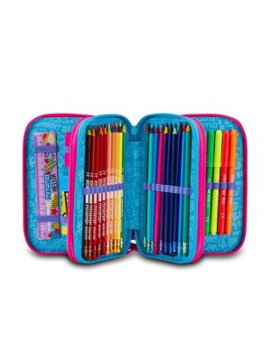 MITAMA Rainbow Cat несесер с 3 ципа, ПЪЛЕН