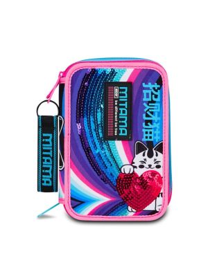 MITAMA Rainbow Cat несесер с 3 ципа, ПЪЛЕН