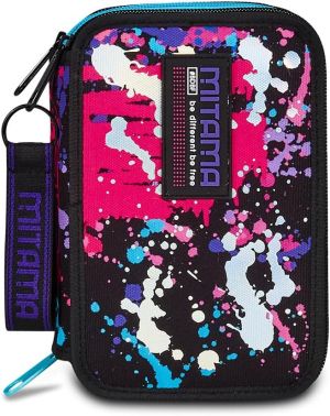 MITAMA Color Splash Girl несесер с 3 ципа, ПЪЛЕН
